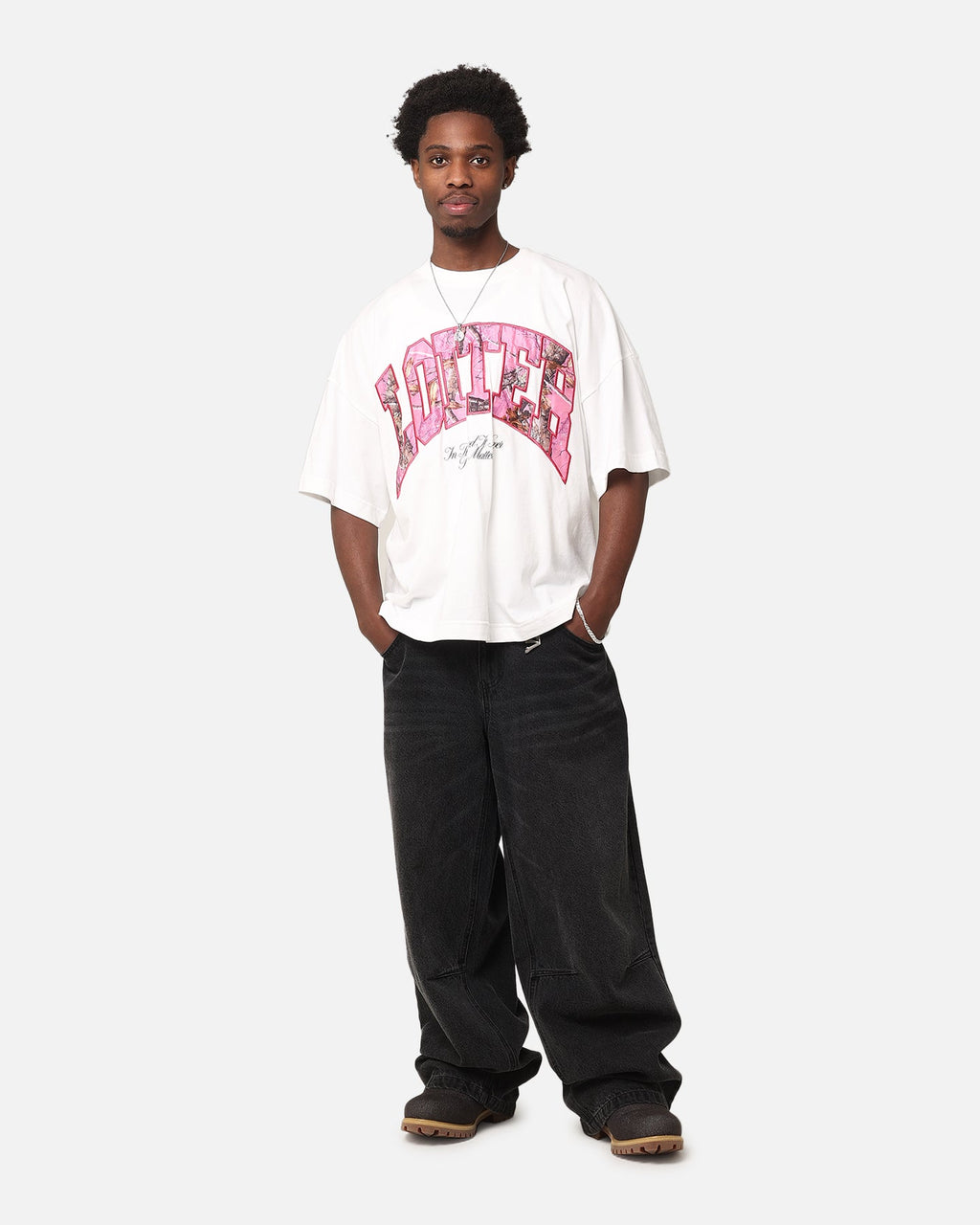 Loiter Hunter T-Shirt Off White
