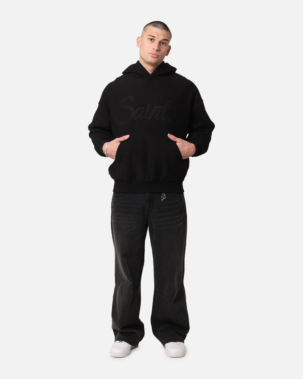 Saint Morta Scribere Premium Hoodie Black