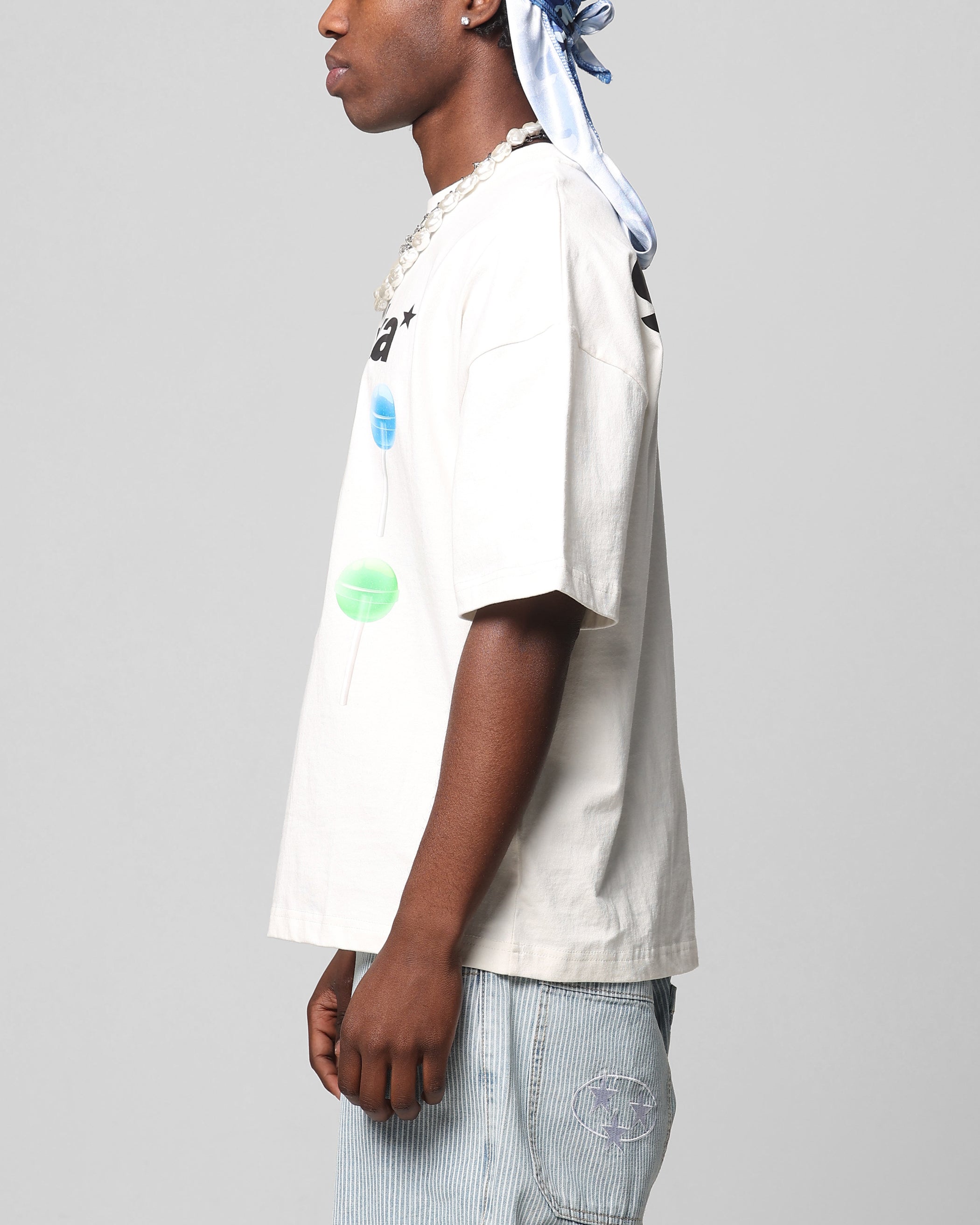 Loiter Sucka T-Shirt Off White