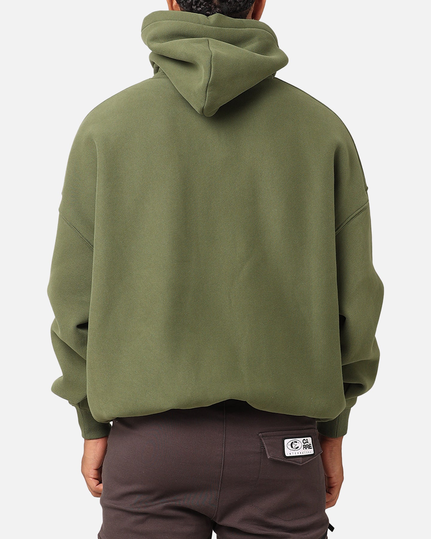 Carre Academy V2 Oversized Hoodie Forest Green
