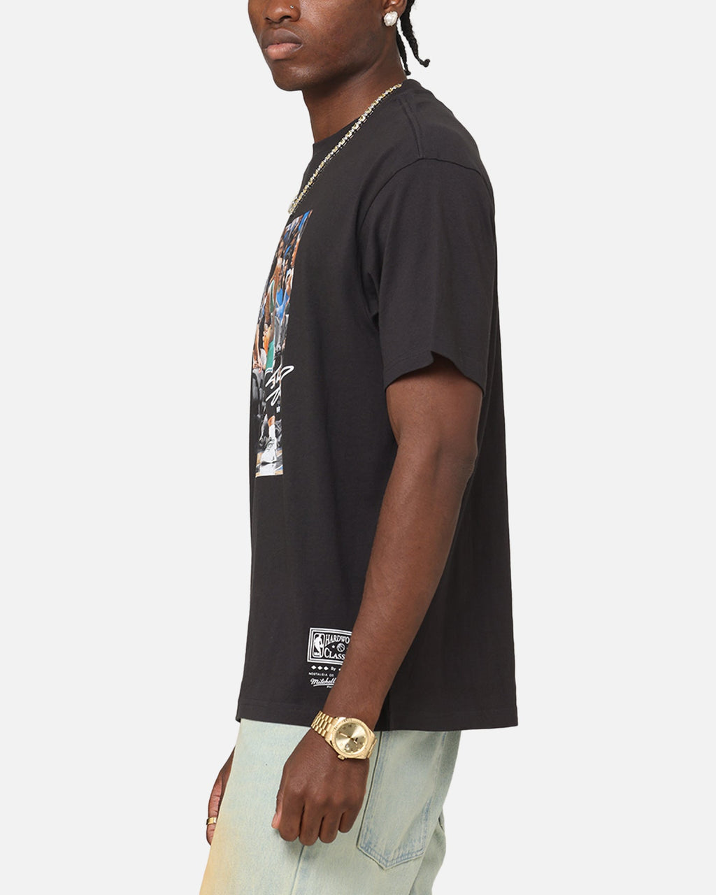 Mitchell & Ness Boston Celtics Shaquille O'Neal Dunk 'Luck of the Irish' T-Shirt Faded Black