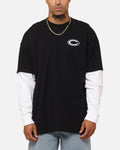 Carre C-Star Long Sleeve T-Shirt Black/White