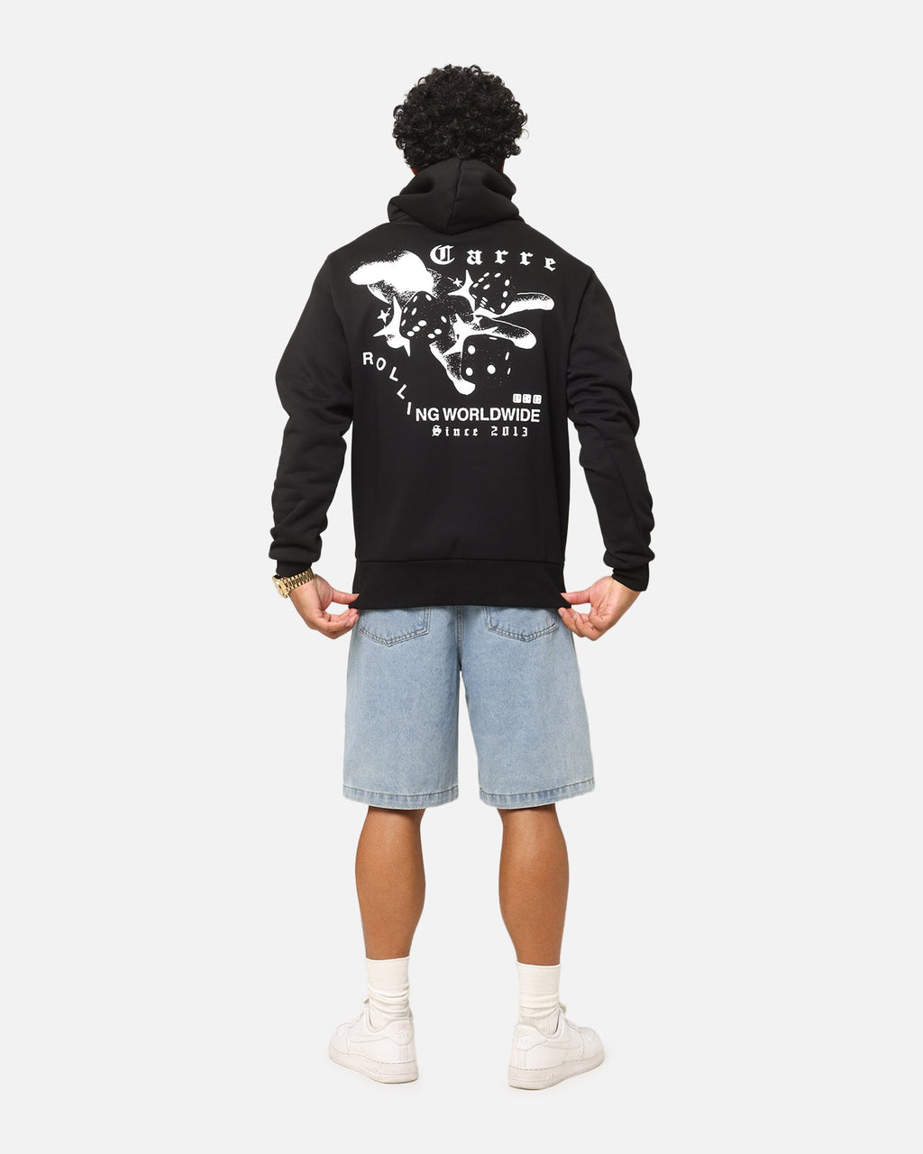 Carre Dice Club Hoodie Black