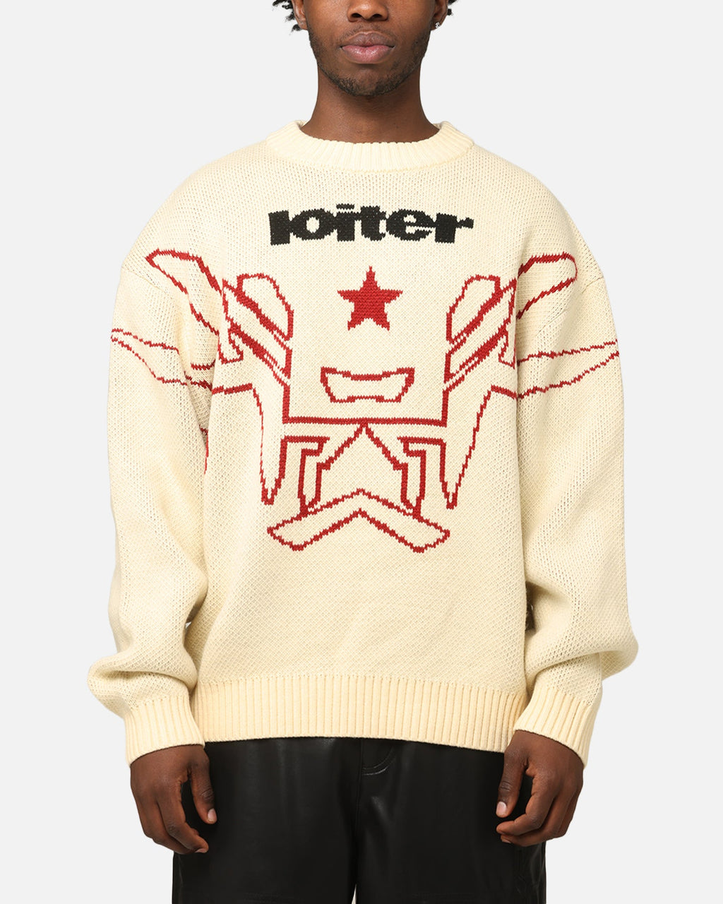 Loiter Substance Knit Sweater Off White