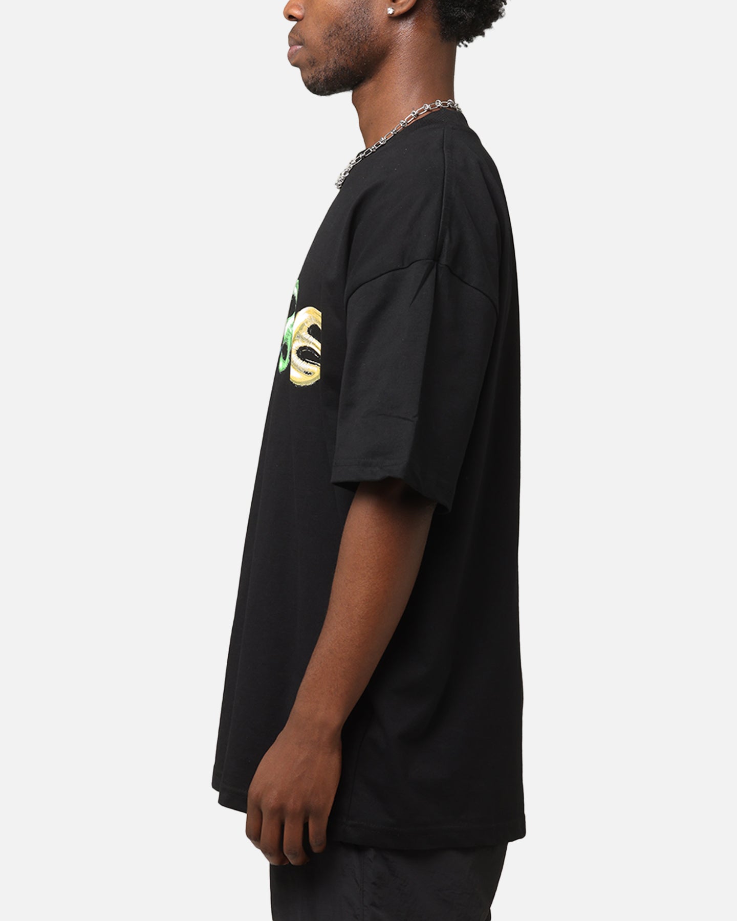 Carre Balloon T-Shirt Black