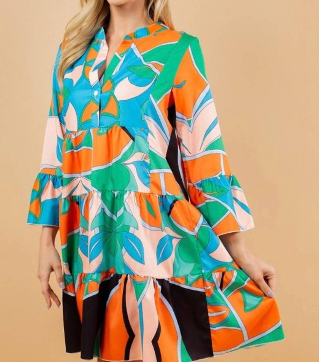 Sundayup - Totally Tropical Flowy Dress