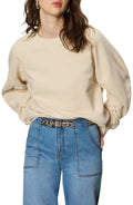 Sanctuary - Shirred Sleeve Sweatshirt