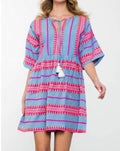 Thml - Gia Tassel Tie Pattern Knit Dress