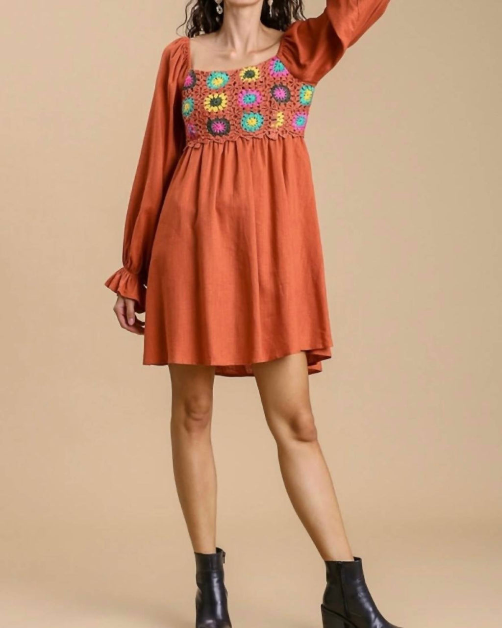Umgee - Ellie Crochet Dress