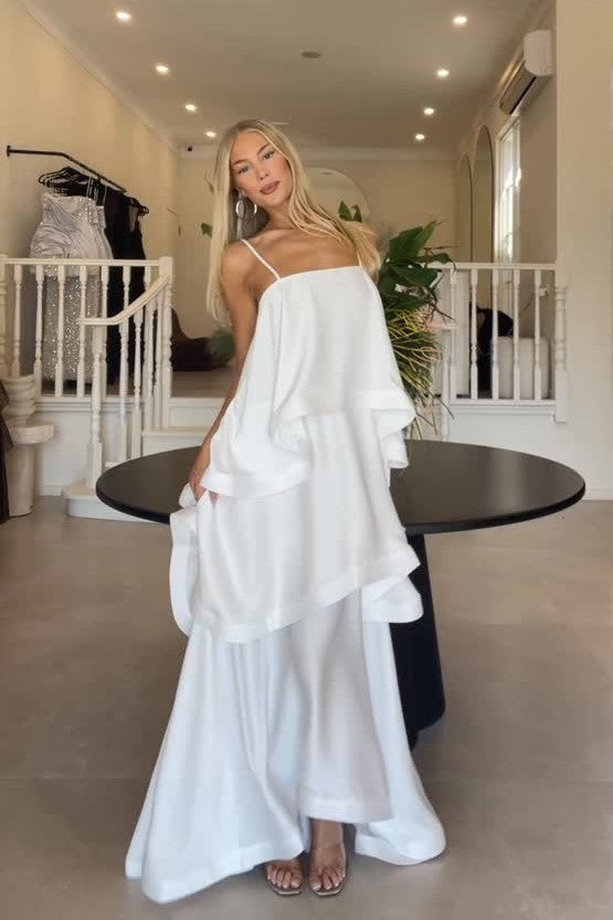 Sexy Sling off-Neck Cake Dress