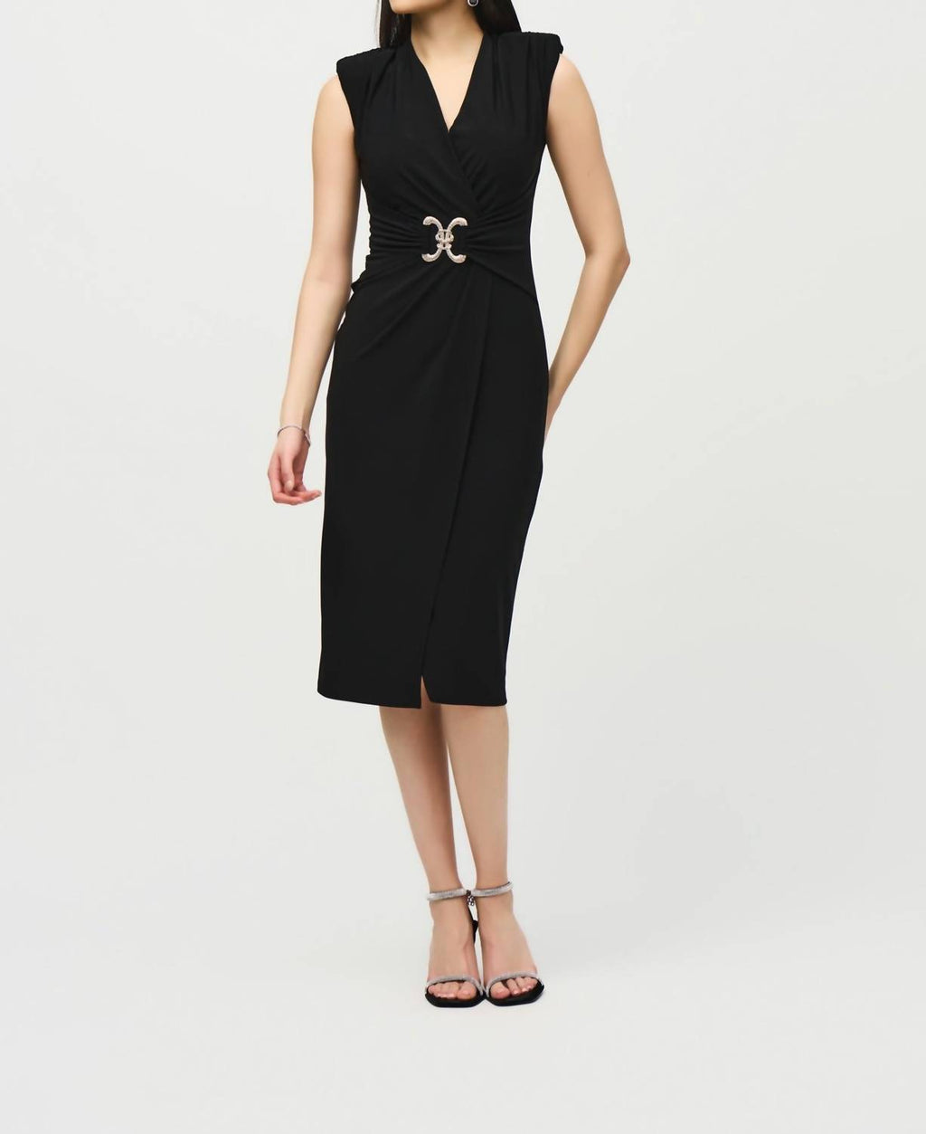 Joseph Ribkoff - Sleeveless Wrap Dress