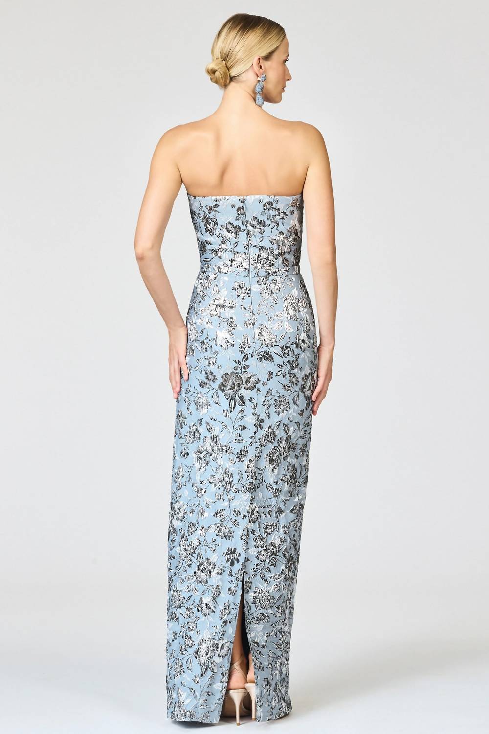 Sachin & Babi - Metallic Cloque Sophia Gown