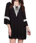 Umgee - Lace Up Mini Dress