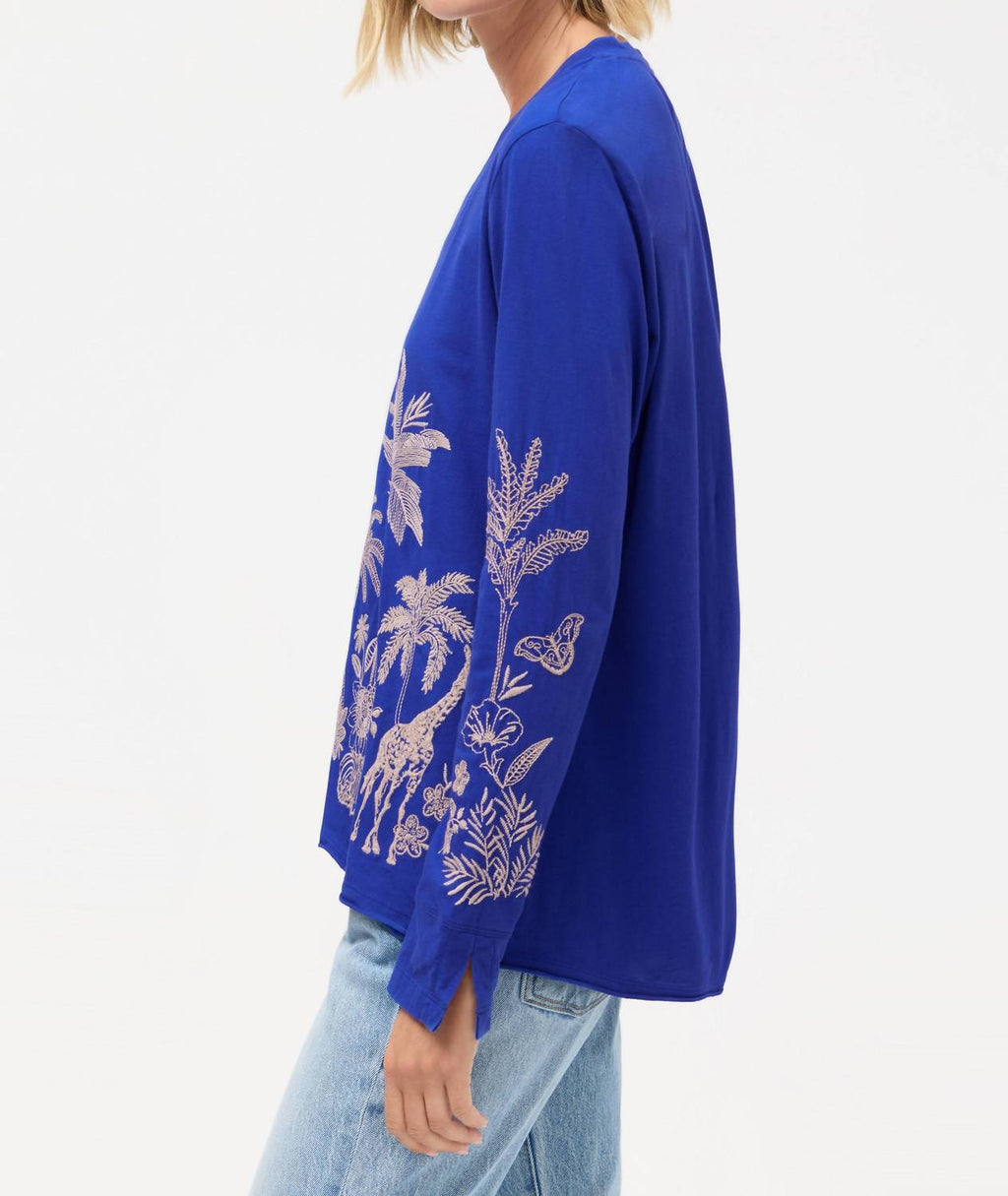 Johnny Was - RILEY SLIT SLEEVE TEE