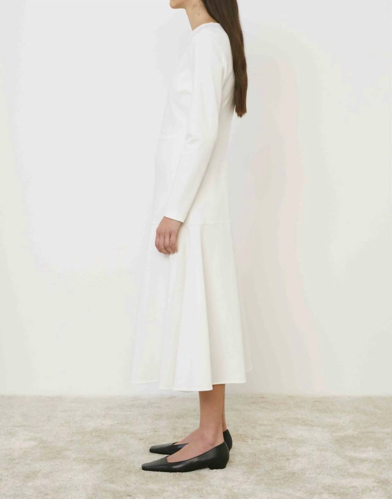 Meimeij - Long Sleeve Midi Dress
