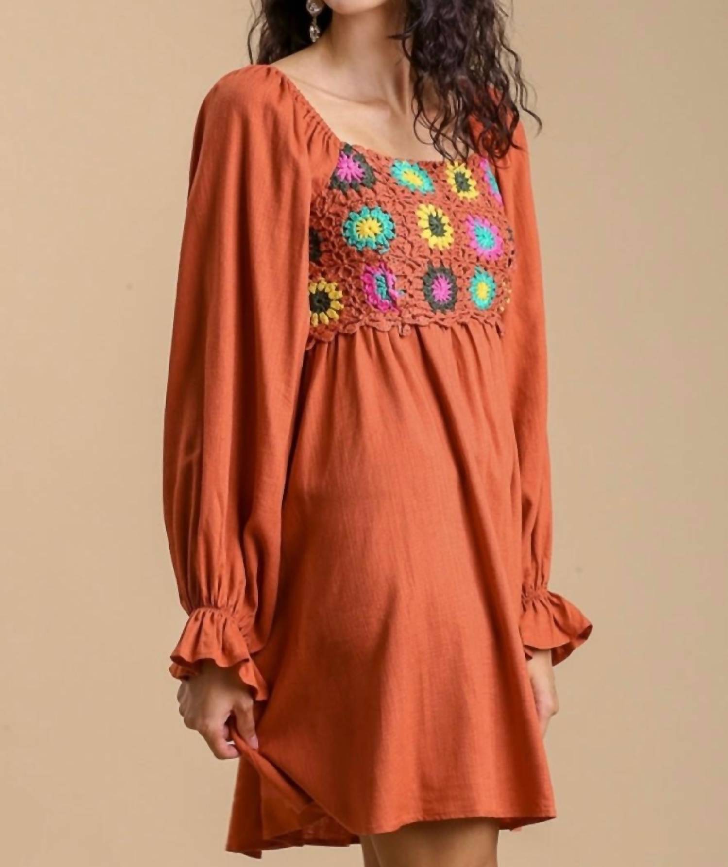 Umgee - Ellie Crochet Dress