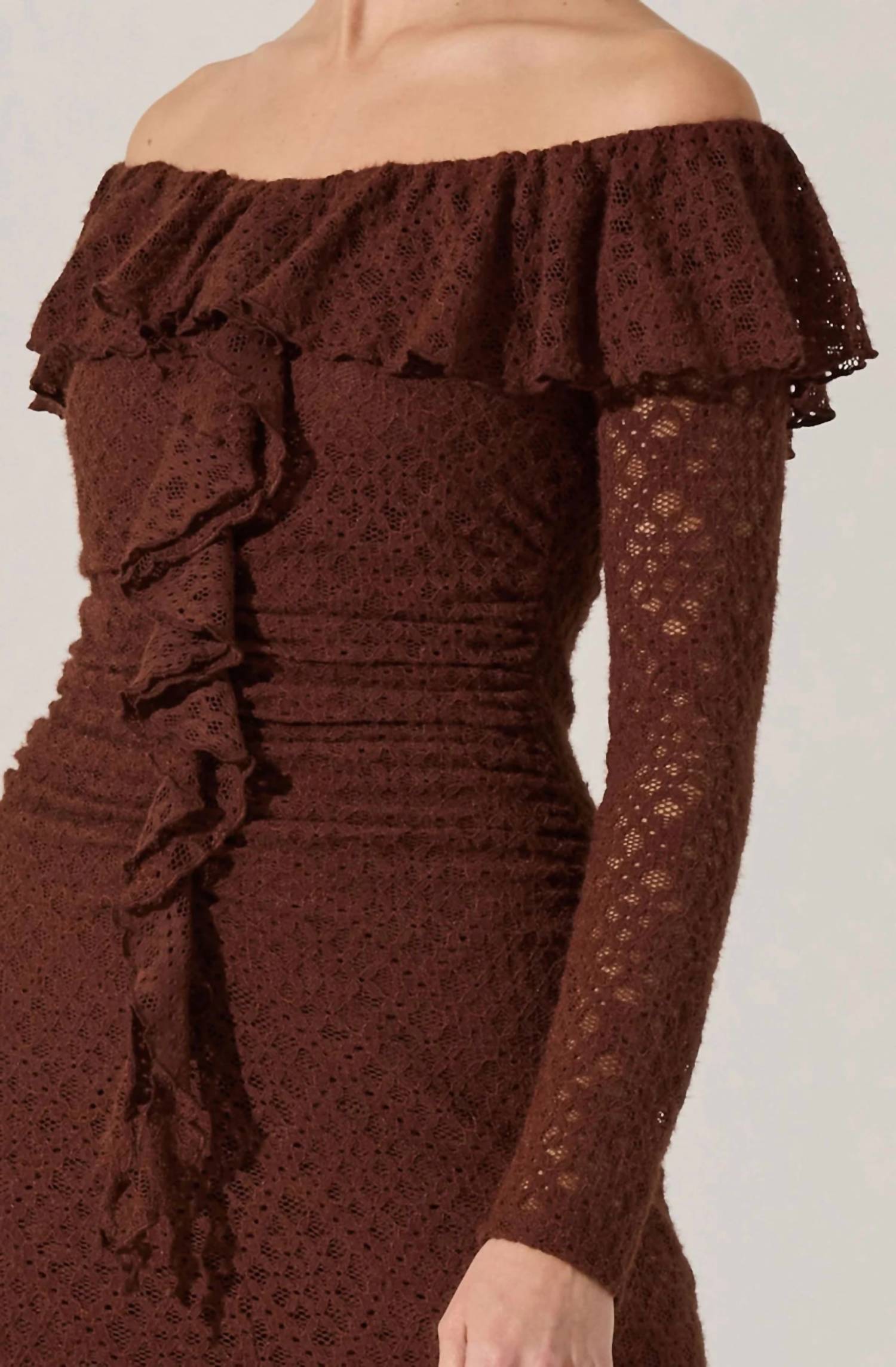 Astr - Dorian Long Sleeve Dress
