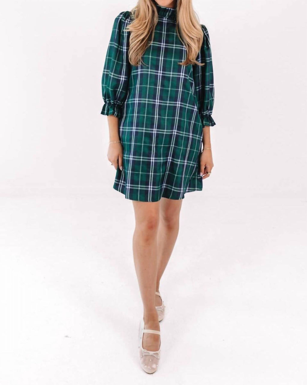 J.Marie - Jordyn Long Sleeve Bow Mini Dress