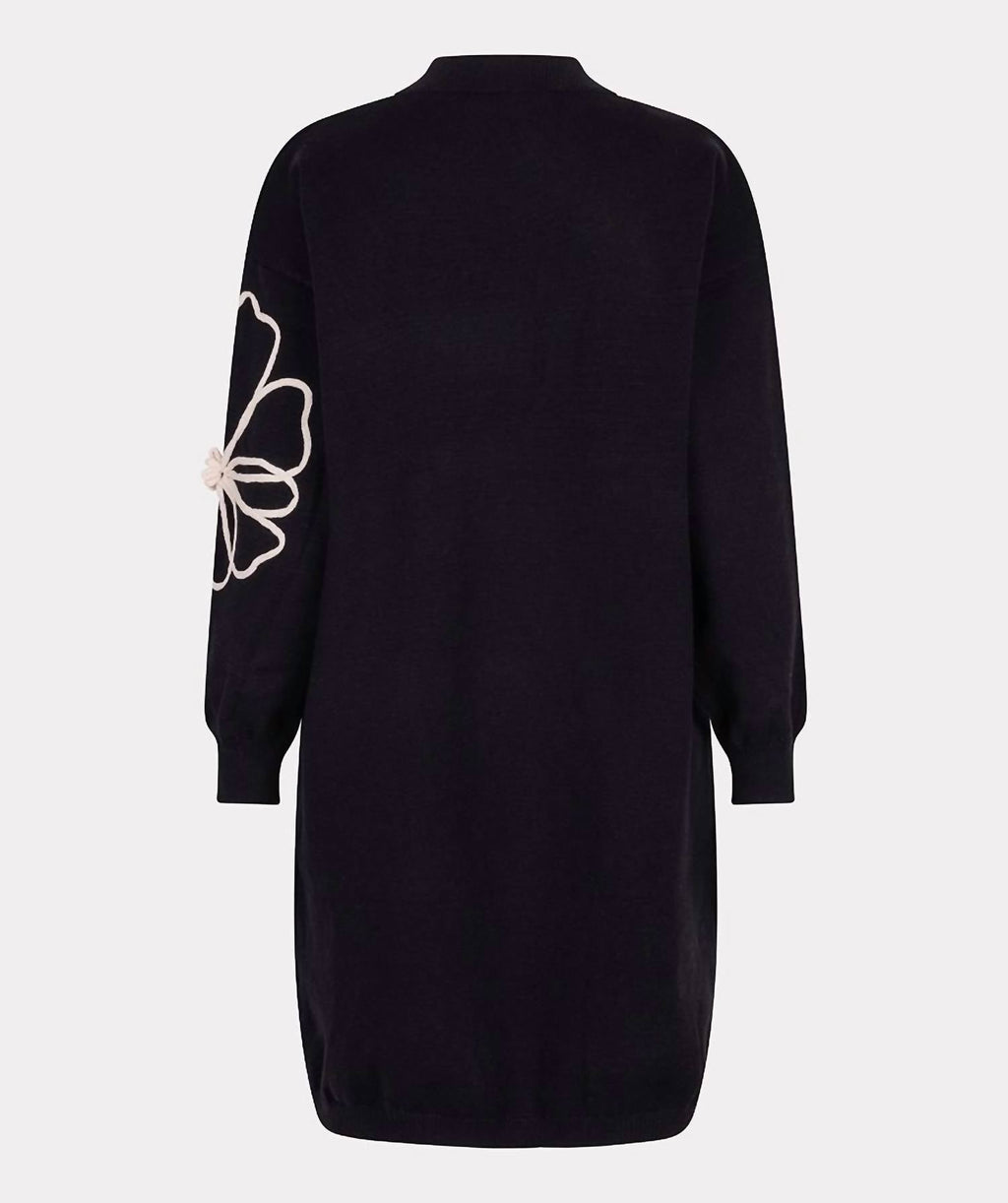 Esqualo - Tape flower dress