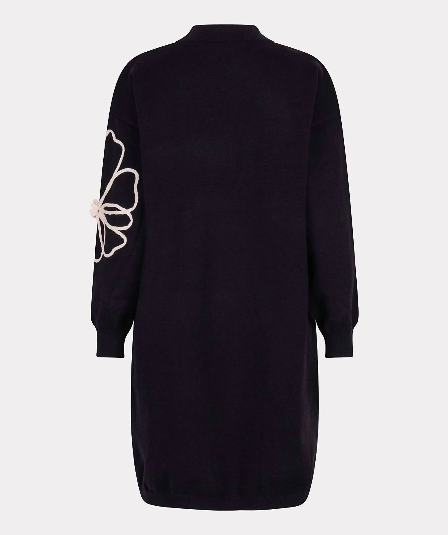Esqualo - Tape flower dress