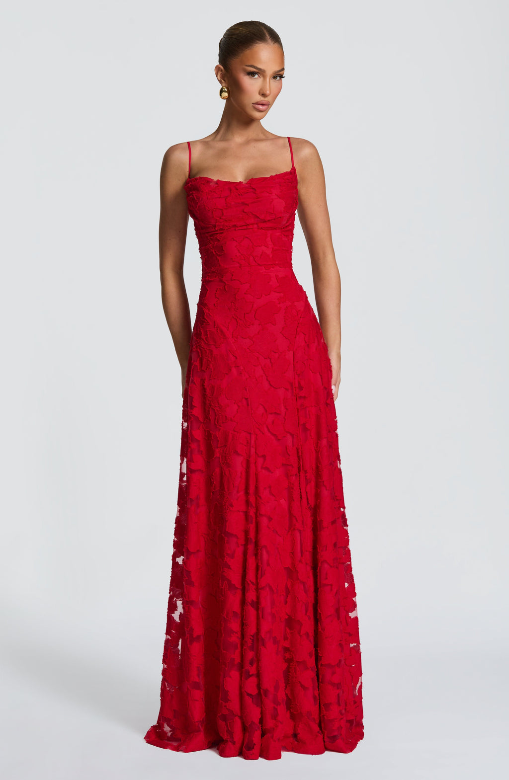 Sexy Suspender Embroidered Slim Fit Dress
