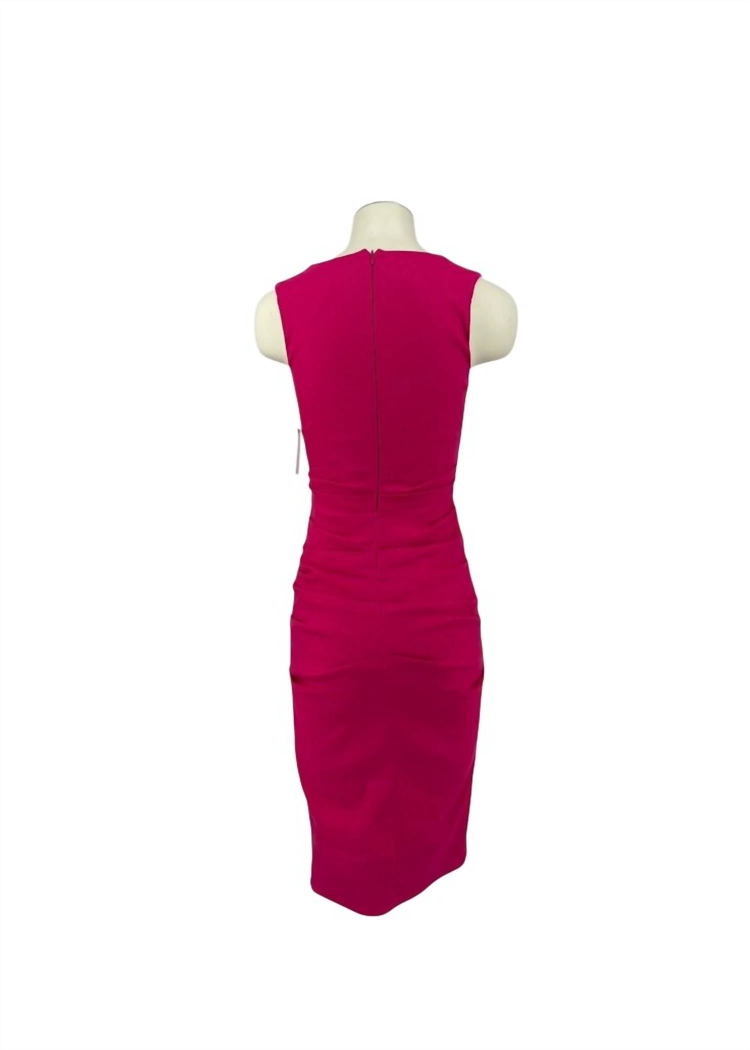 Nicole Miller - Women's Tuck Sheath Mini Dress