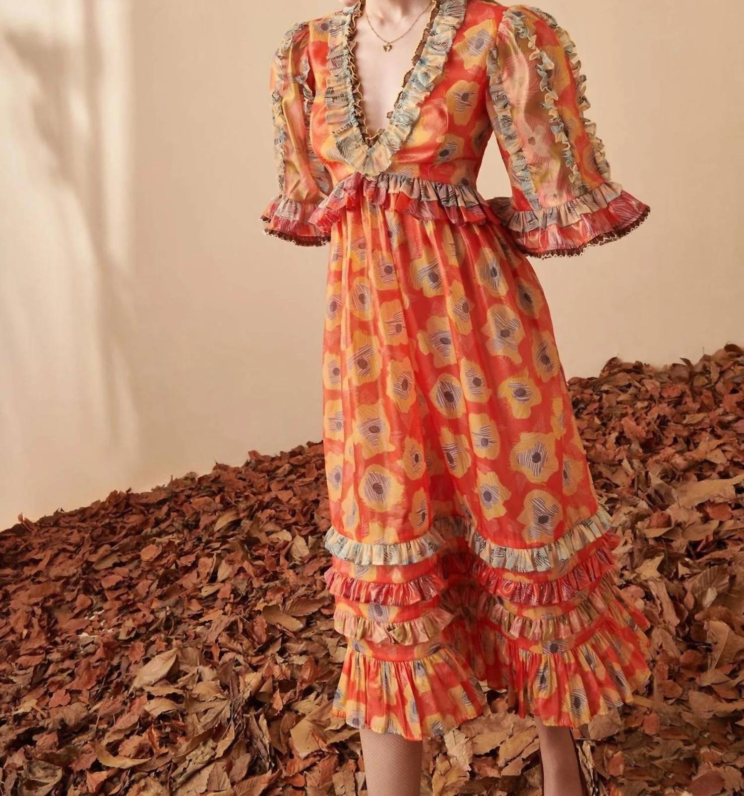 Celia B - Aura Ruffled Dress