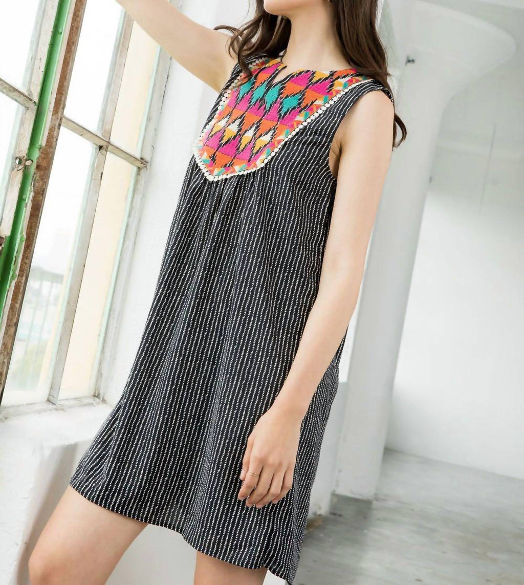 Thml - Just Because Embroidered Dress