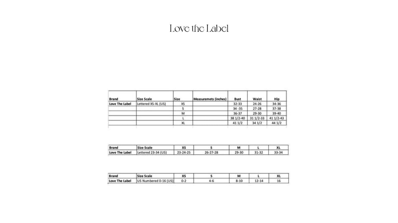 Love The Label - Astrid Maxi Dress