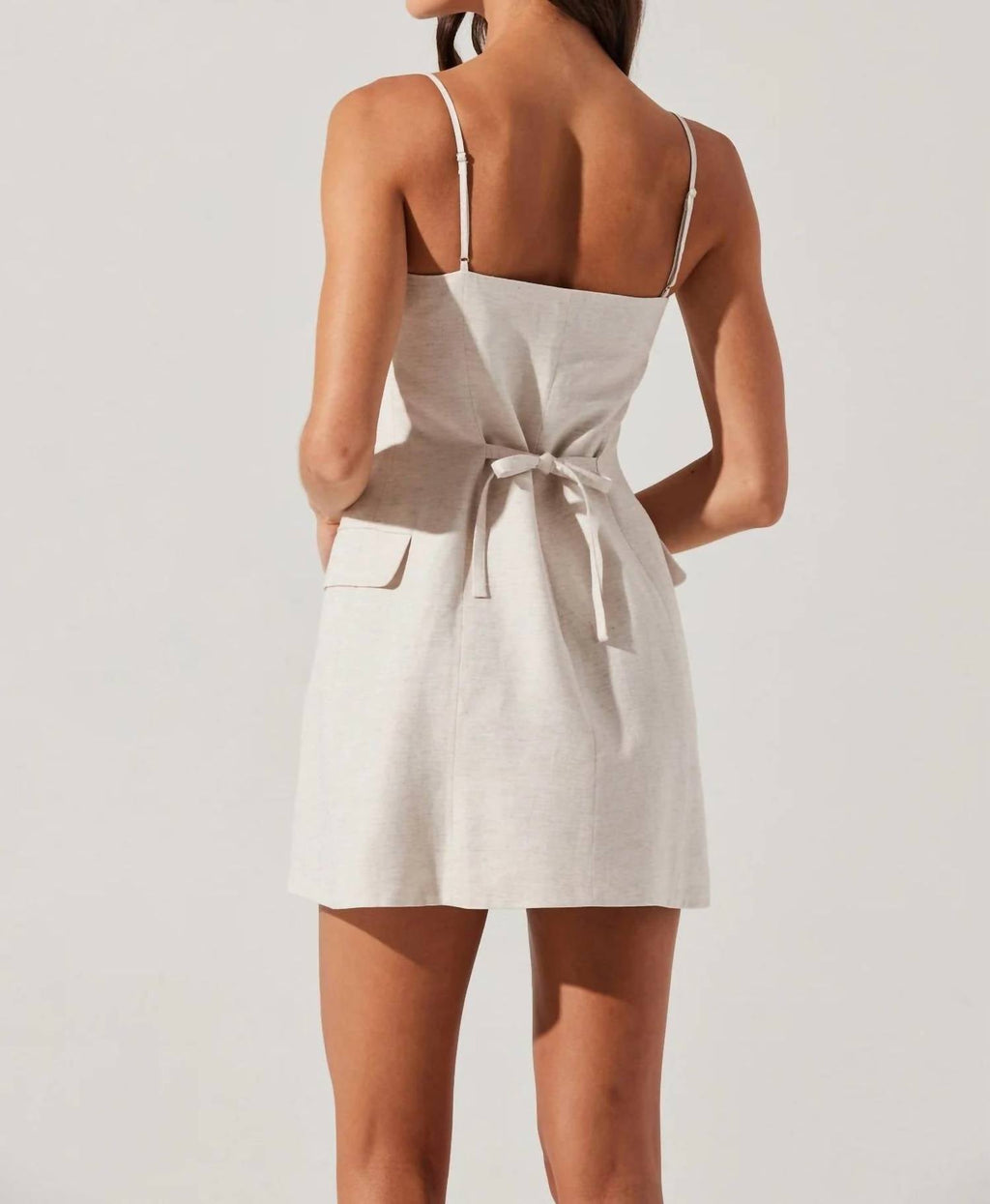 Astr - Azria Button Front Wrap Dress