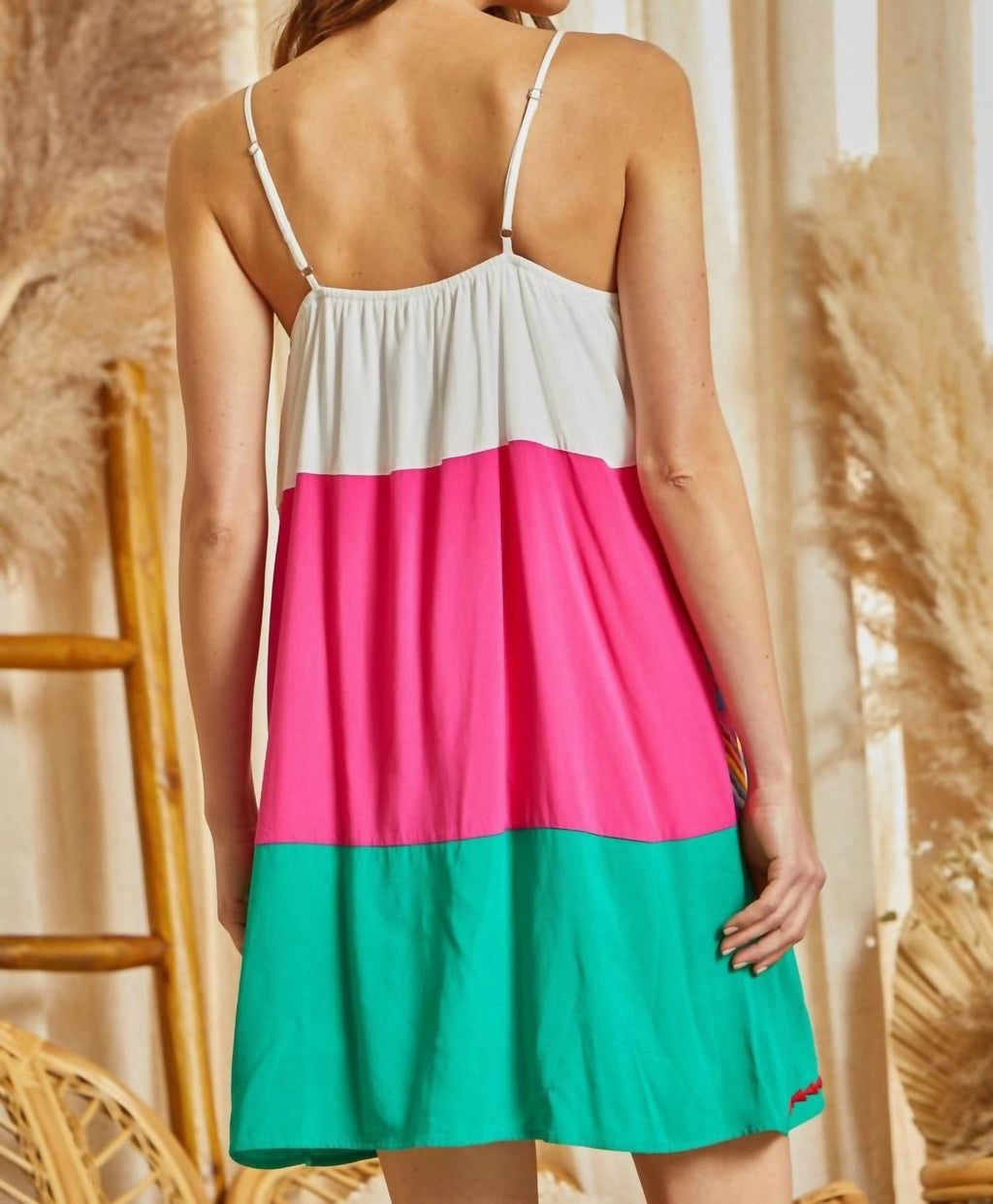 Savannah Jane - Shiny Penny Embroidered Dress