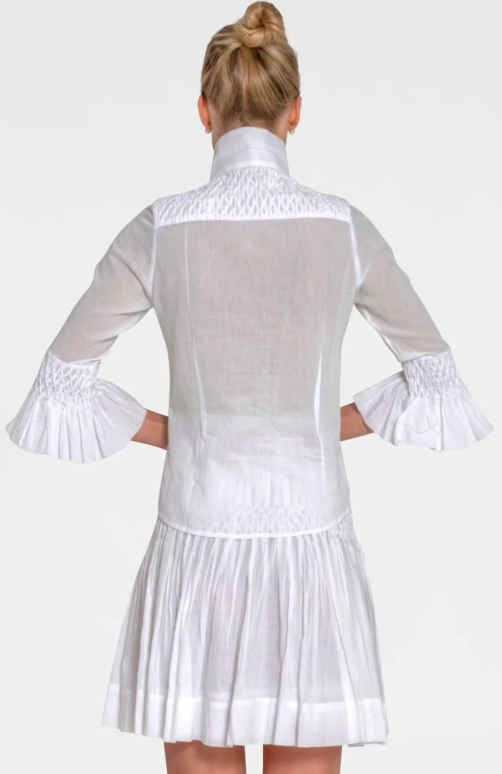 Gretchen Scott - Fortuna Goddess Of Fortune Hand Smocked Blouse