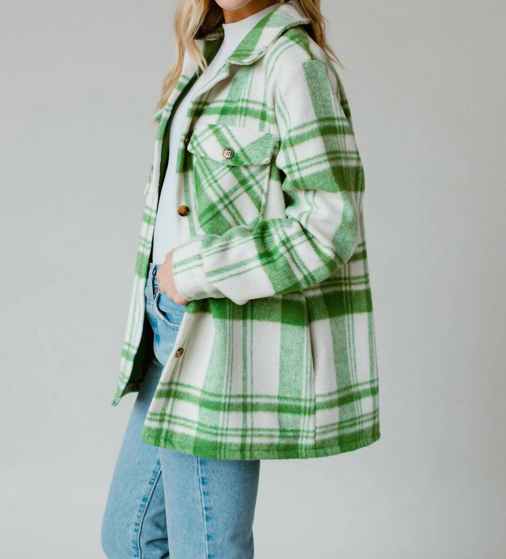 Panache - Charmer Plaid Jacket