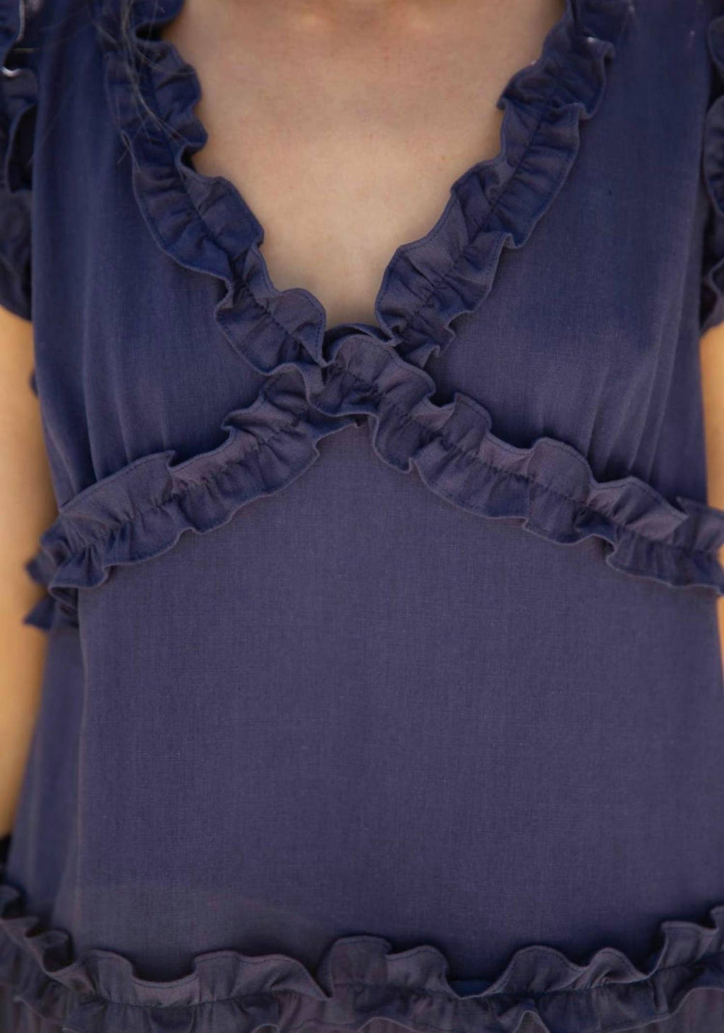Voy - Ruffle Detailed Tiered Dress