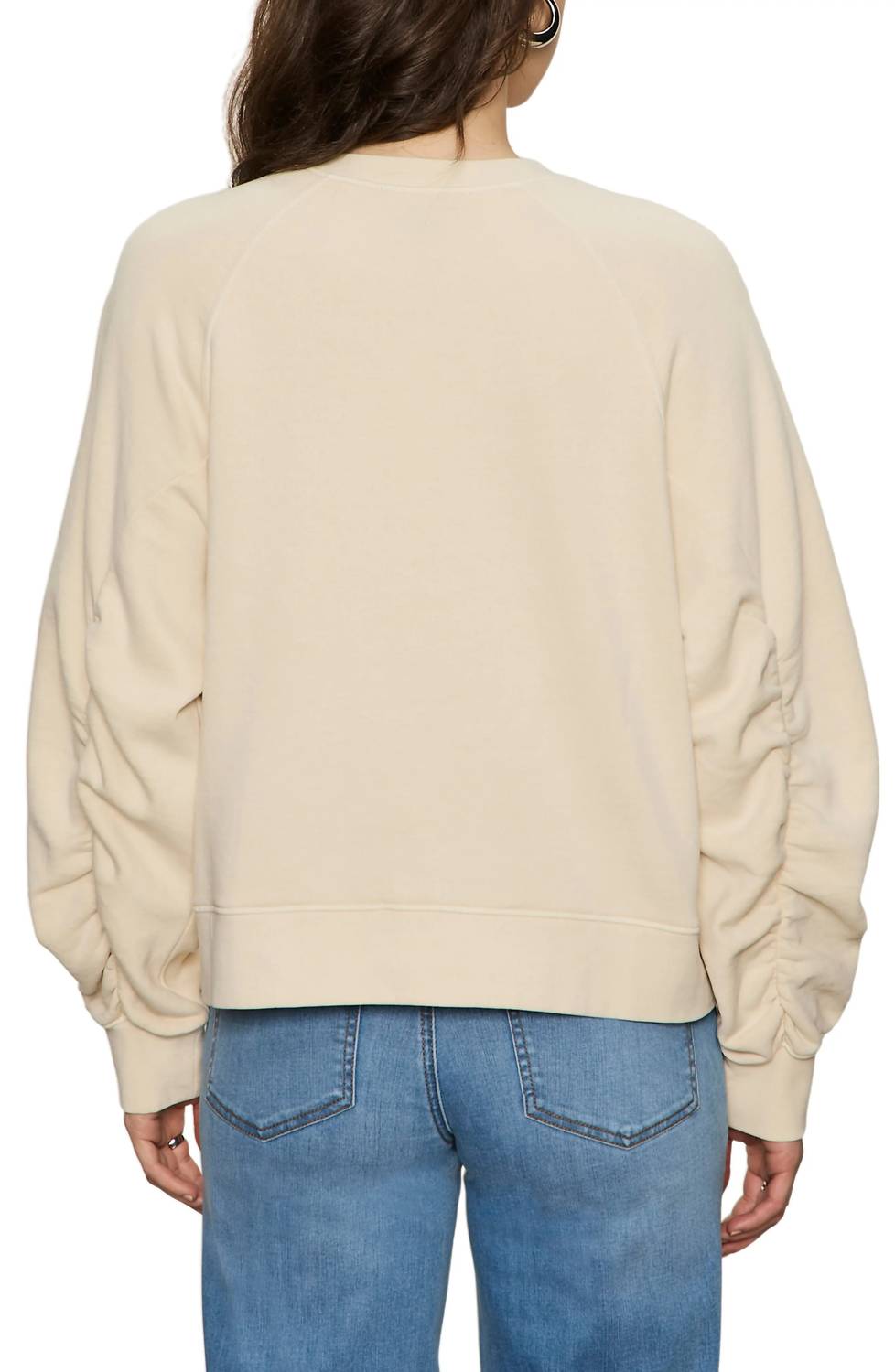 Sanctuary - Shirred Sleeve Sweatshirt