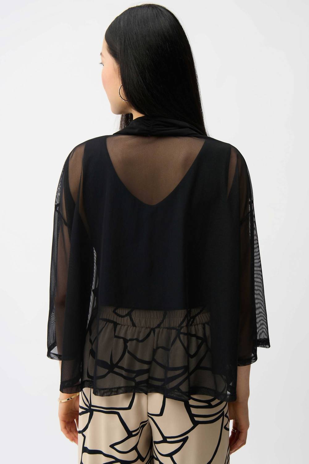 Joseph Ribkoff - Mesh Cover Up Top