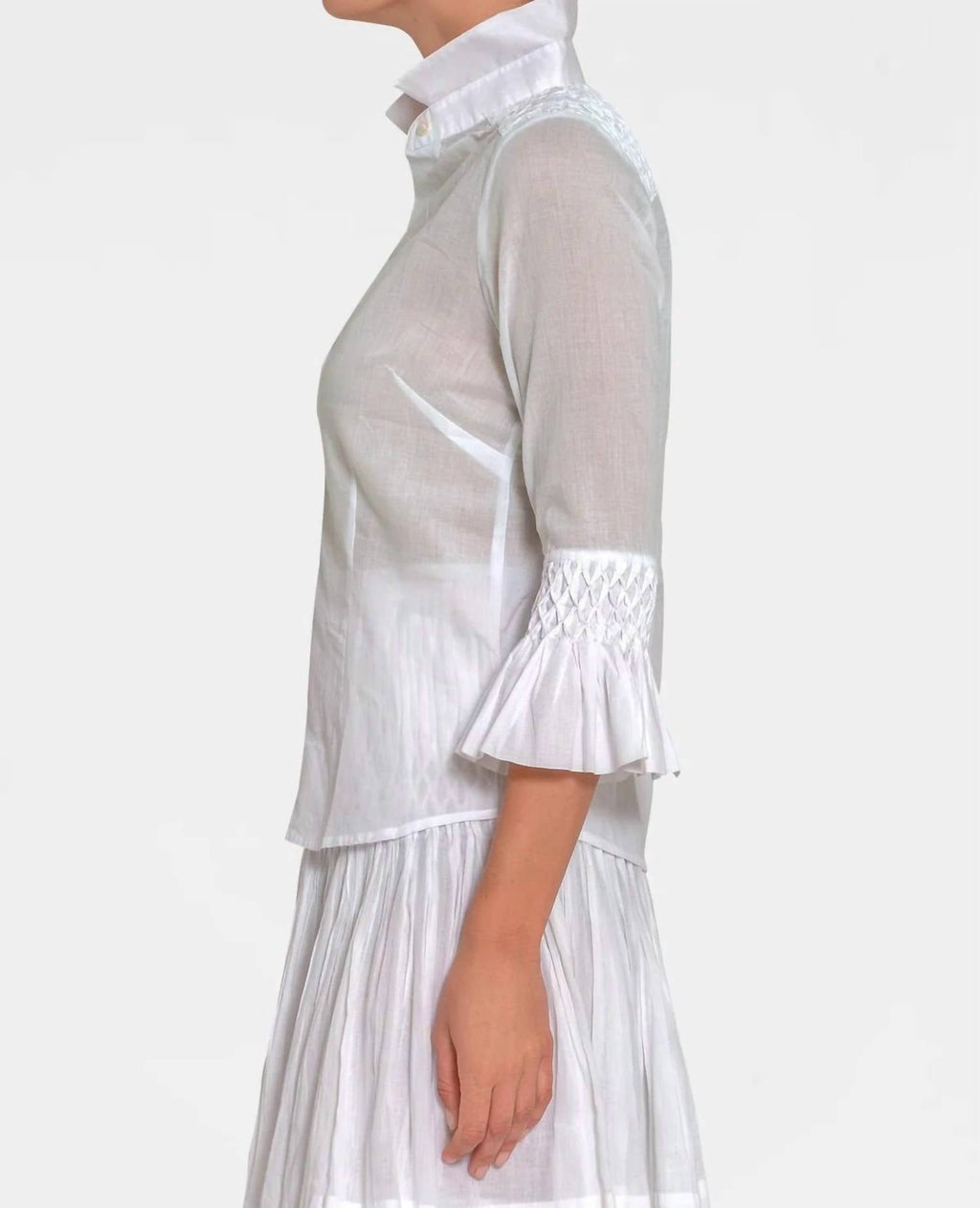 Gretchen Scott - Fortuna Goddess Of Fortune Hand Smocked Blouse