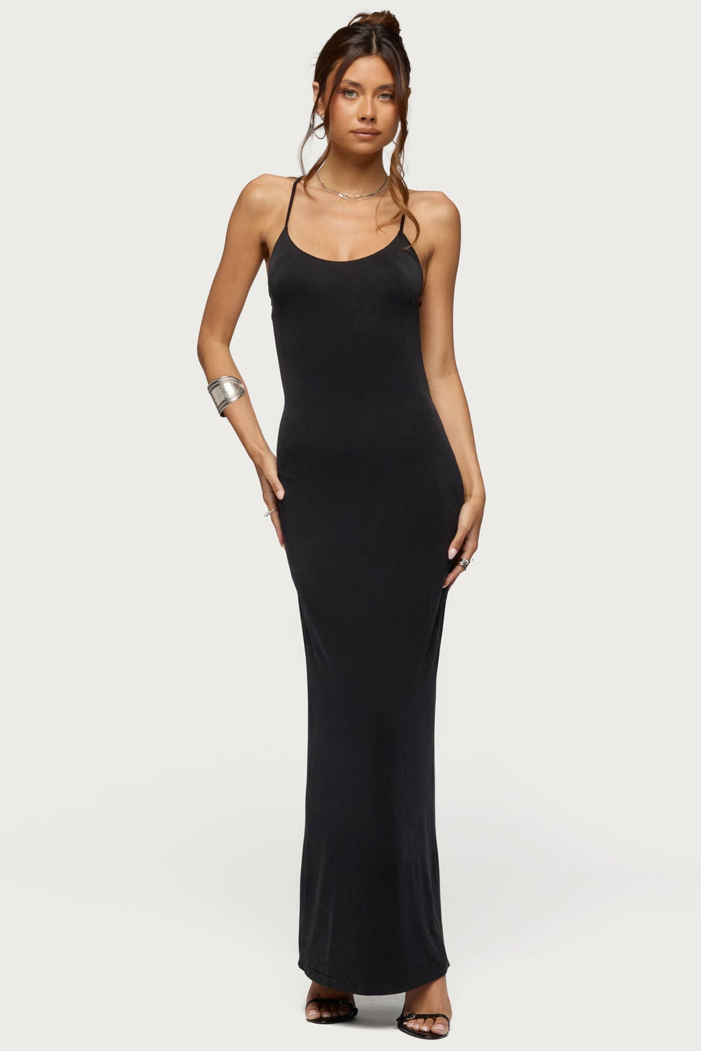 Zhuri Ring Backless Maxi Dress